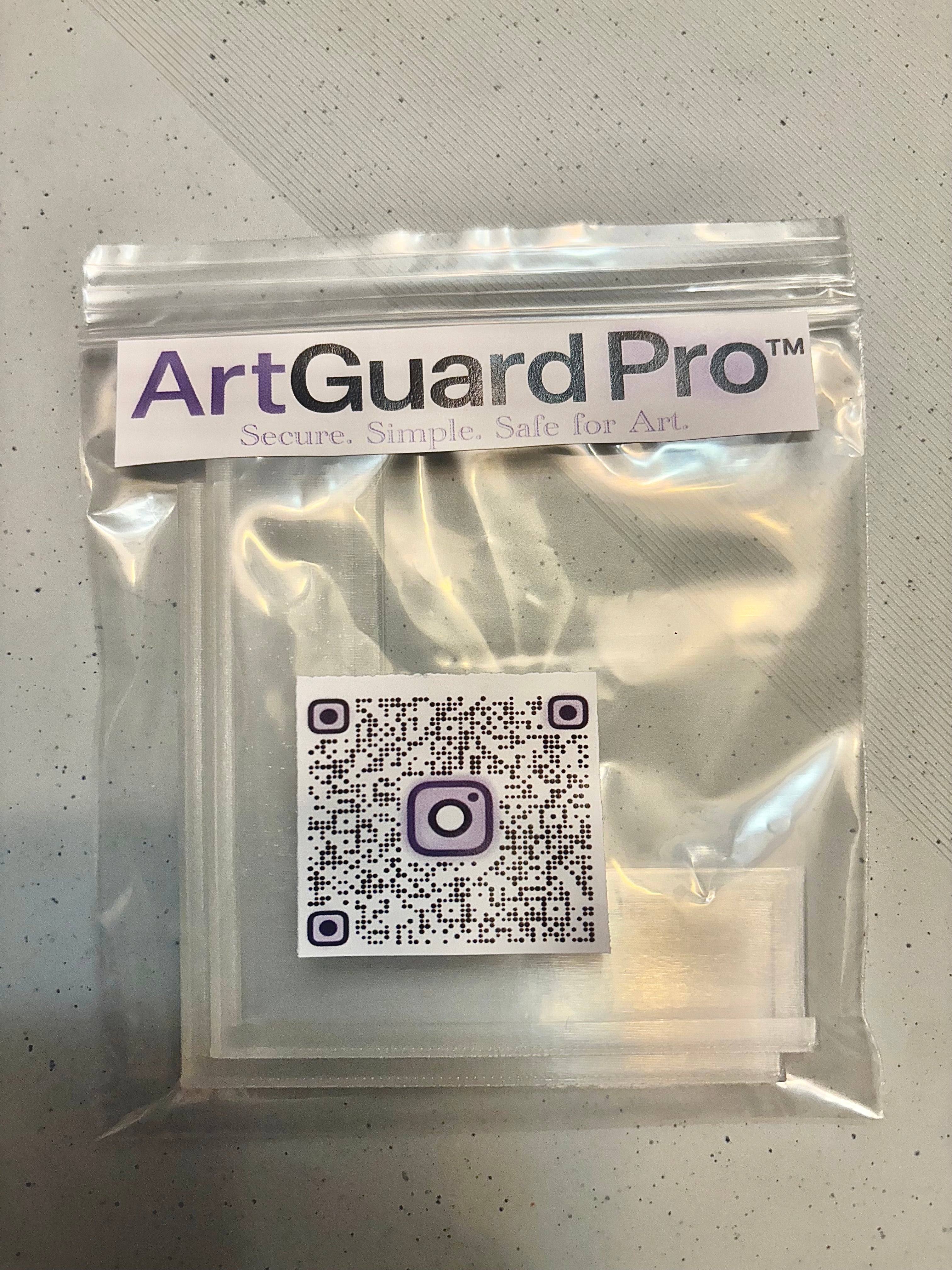 ArtGuard Poster Protector (Corner) Clips